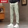 Hengyuanxiang Men's Straight-Leg Casual Pants