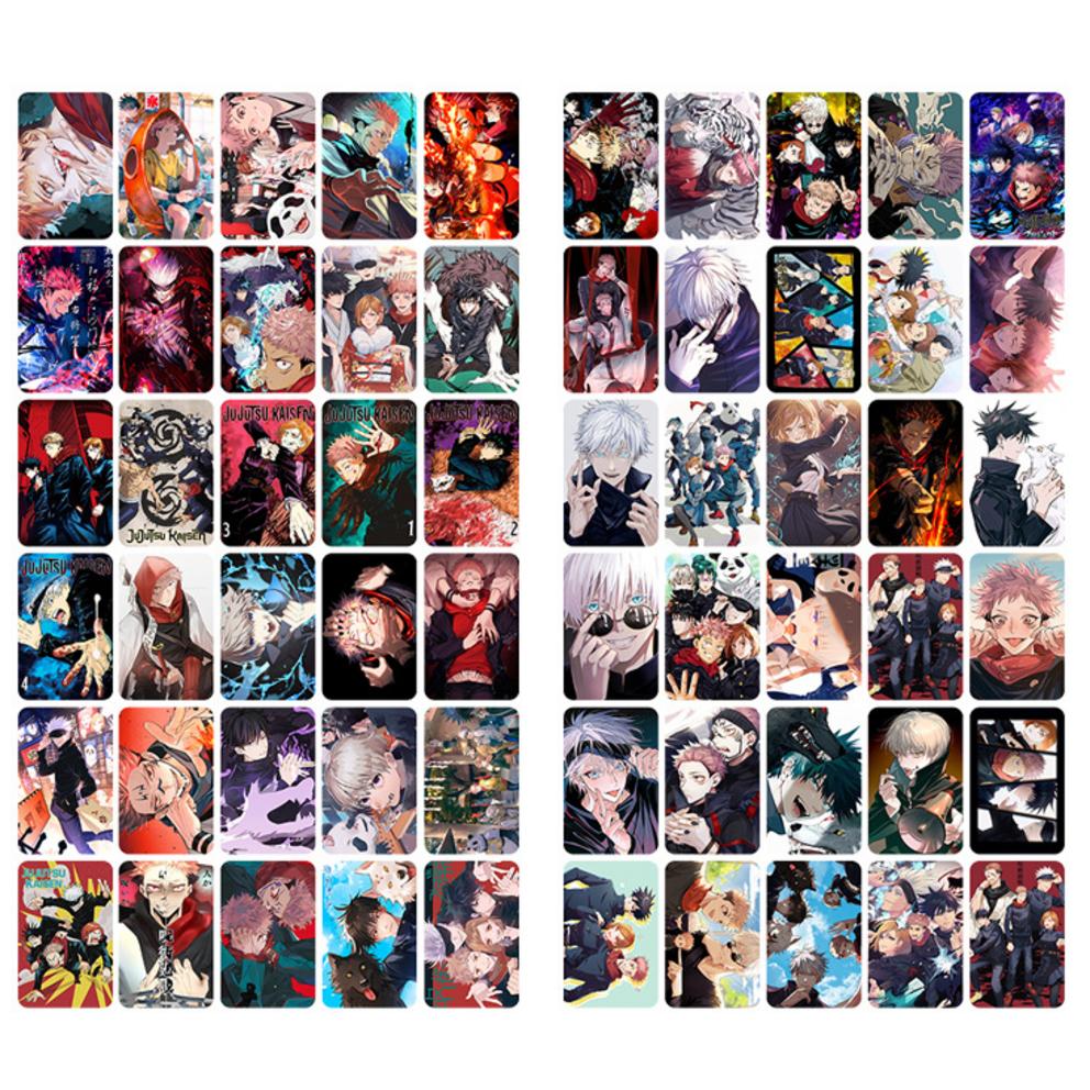 Roytan Jujutsu Kaisen Photocard Gojo Photocard 60pcs + Mini Sticker 32pcs