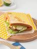 50 pièces Papier Résistant à l'Huile Papier d'Emballage Alimentaire Papier de Cuisson Sandwich Burger Frites Nourriture Frite Papier d'Emballage Accessoires Tapis d'Assiette