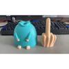 Personalized Resin Middle Finger Ornaments Gesture Desktop Living Room Decors Crafts Statue Figurine Sculpture Household