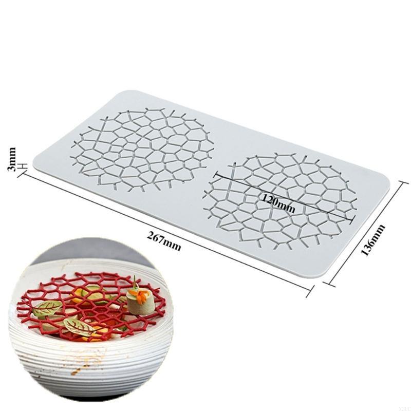 

Silicone Fondant Molds Mousse Decors Sugarcraft Mat Gifts for Baking Lover X3UC