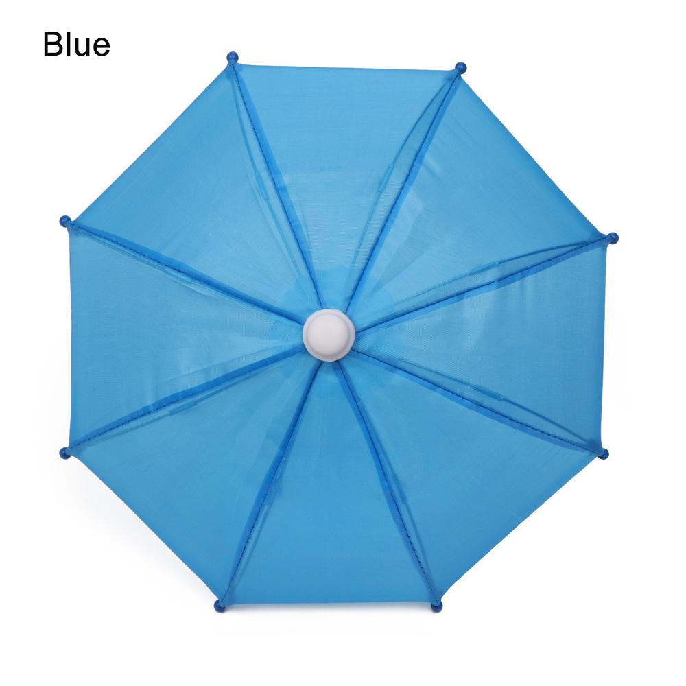 1PCS Baby Doll Rain Gear Toy Umbrella Mini Umbrella Doll Accessories Children Multicolor Toy Clothing Decoration