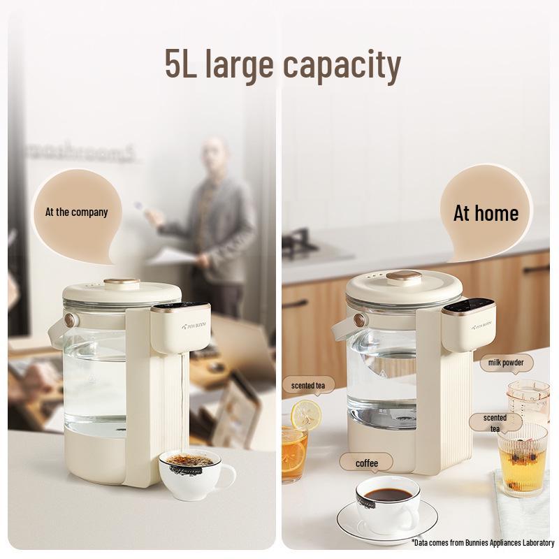 Banny Rabbit 5L Baby Water Kettle: Constant Temperature, Milk Powder Maker, Warmer, and Quantitative Dispenser
