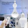 Dimmable E27 Socket LED Bulb Lamp Holder Remote Control Night Light Accessories Lamp Bases
