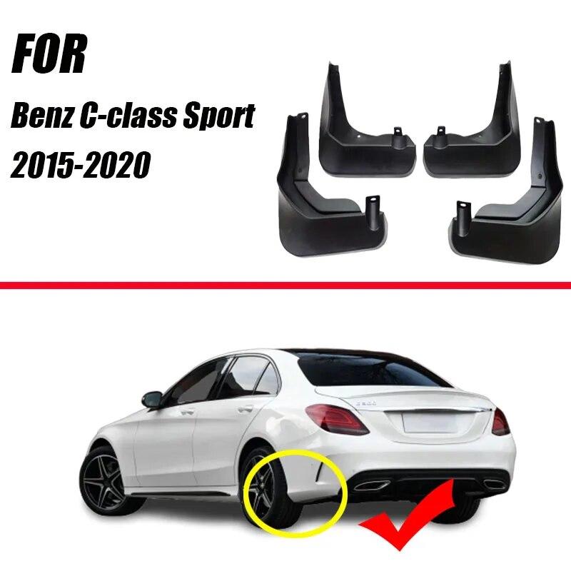 For Mercedes Benz C-klasse C-klasse W205 2015~ Skjerm Mud Guard Klaffer Skjermer Tilbehør Benz C180 C200 C260 C300 Skjermer
