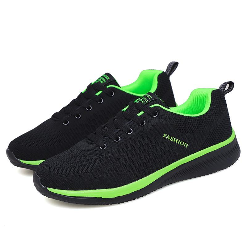 Size 35-48 Mens Lightweight Sneakers Gym Running Shoes Walking Sport Breathable Mesh Casual Shoes