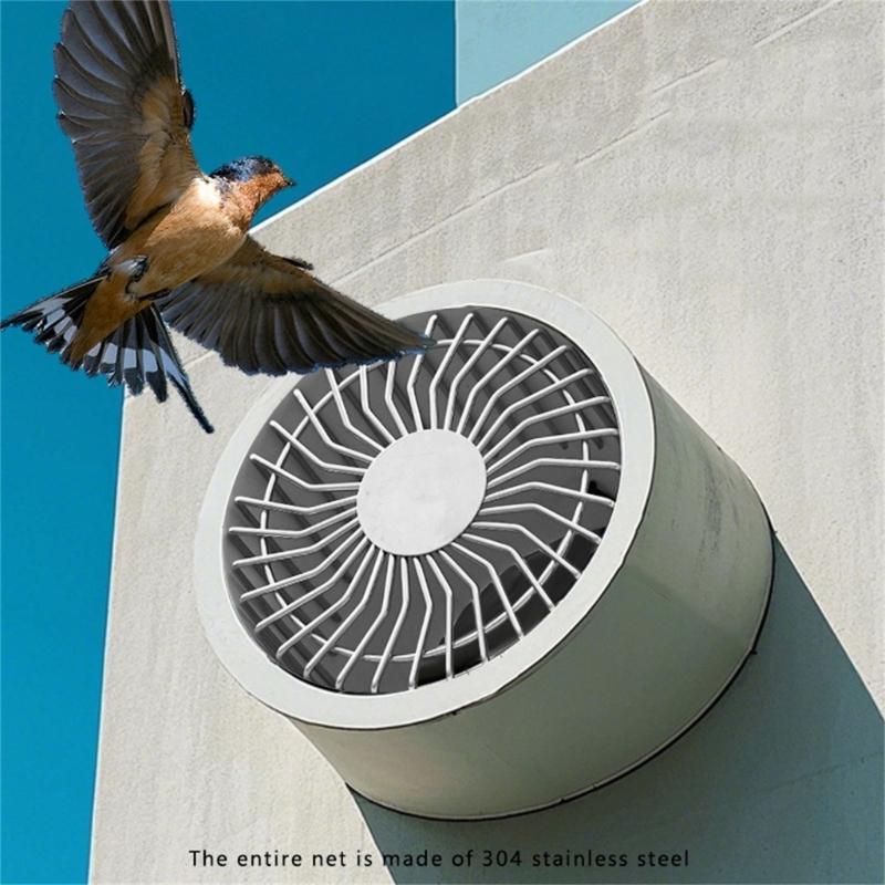 Stainless Steel Mesh Drain Pipe Protector Outdoor Balcony Drainage Cover Leaf Debris Trap Downpipe Strainer Enduring