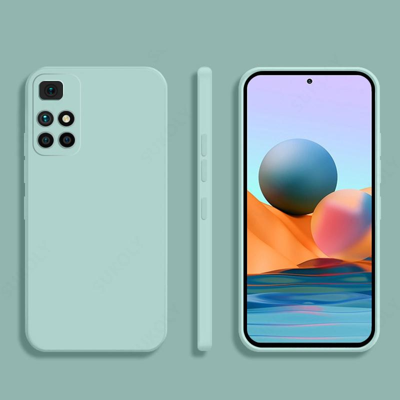 For Xiaomi Redmi 10 Case Redmi 10 4G 2026 Cases Candy Silicone Soft TPU Shockproof Bumper Phone Cover Redmi 10 Prime
