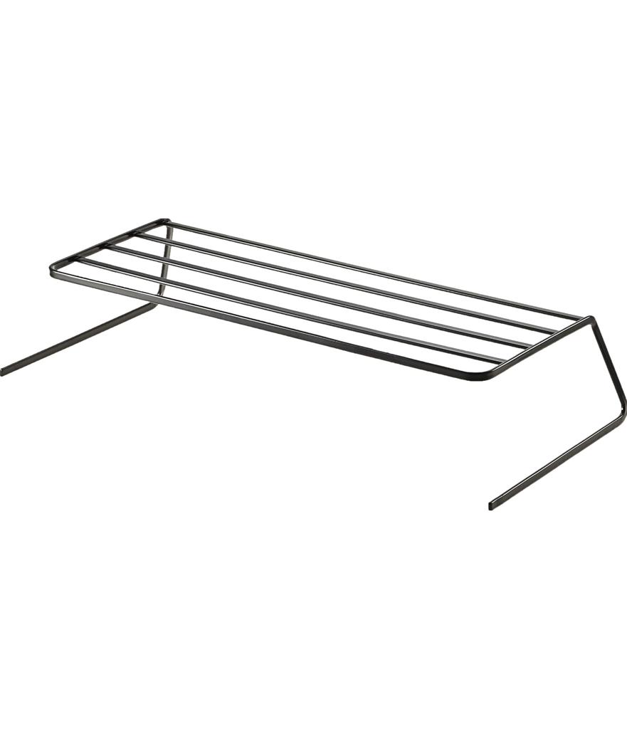 Yamazaki Geschirrgestell, Geschirr-Aufbewahrungsturm, Breit, Schwarz, 7915