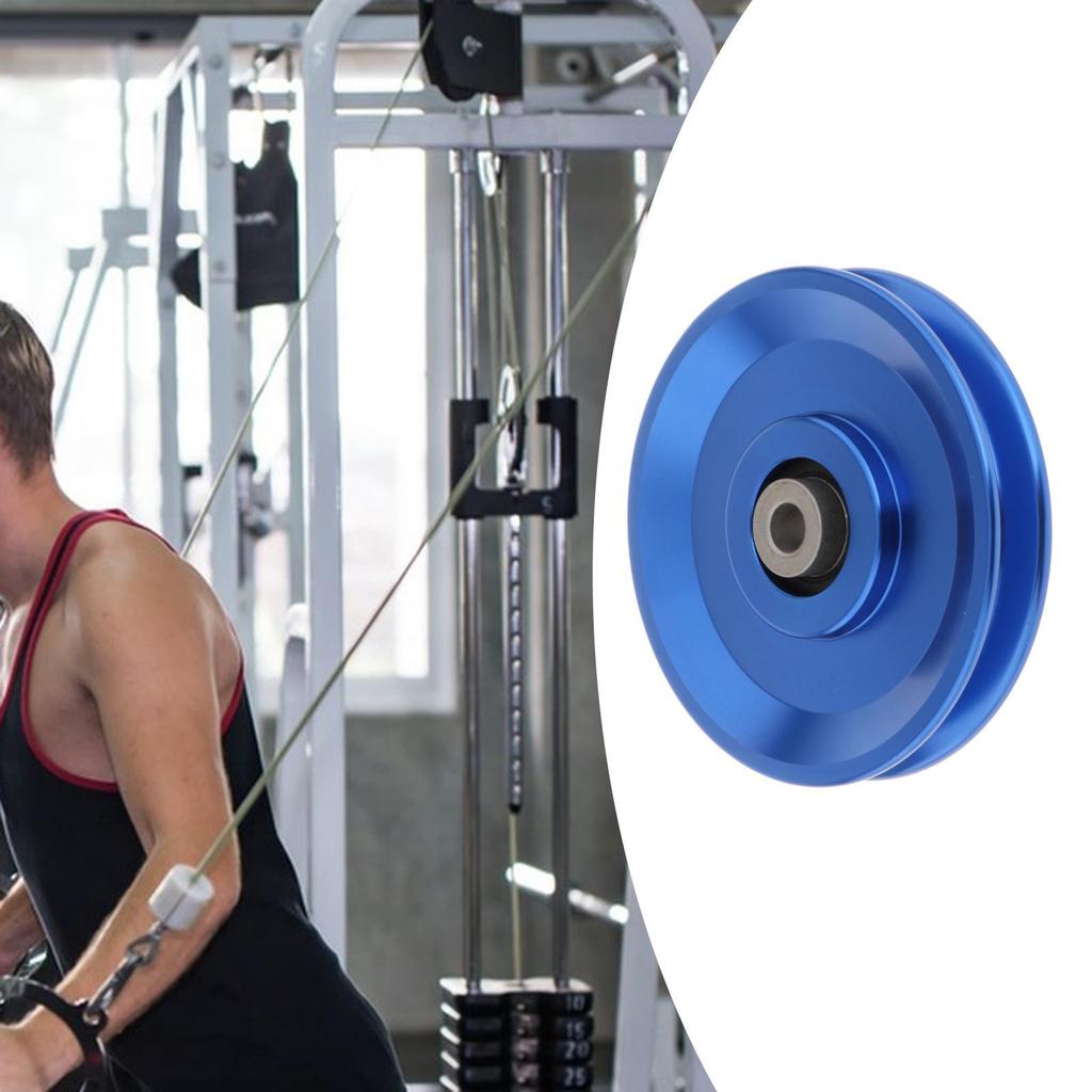 Replacement Fitness Bearing Pulley Wheel Universal Wear-resistant Lightweight