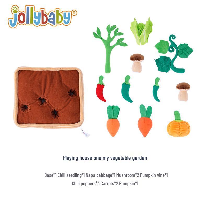 Игровой набор JollyBaby «Огород»: Практический образовательный набор для раннего развития малышей.