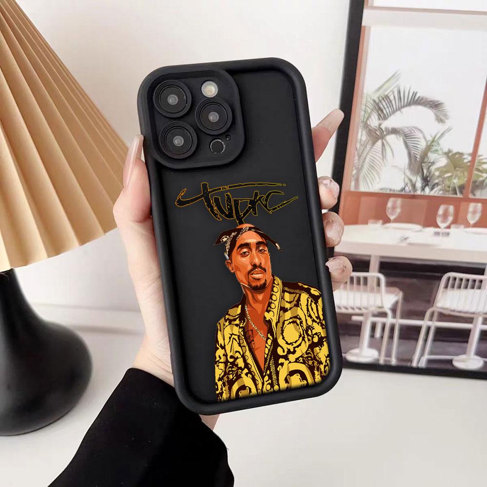 Hip Hop Tupac Shakur 2pac Cover Phone Case For HONOR 400 90 Lite 300 200 70 50 20 10i 9X 8X PRO 5G Silicone Case DIY Shell Funda