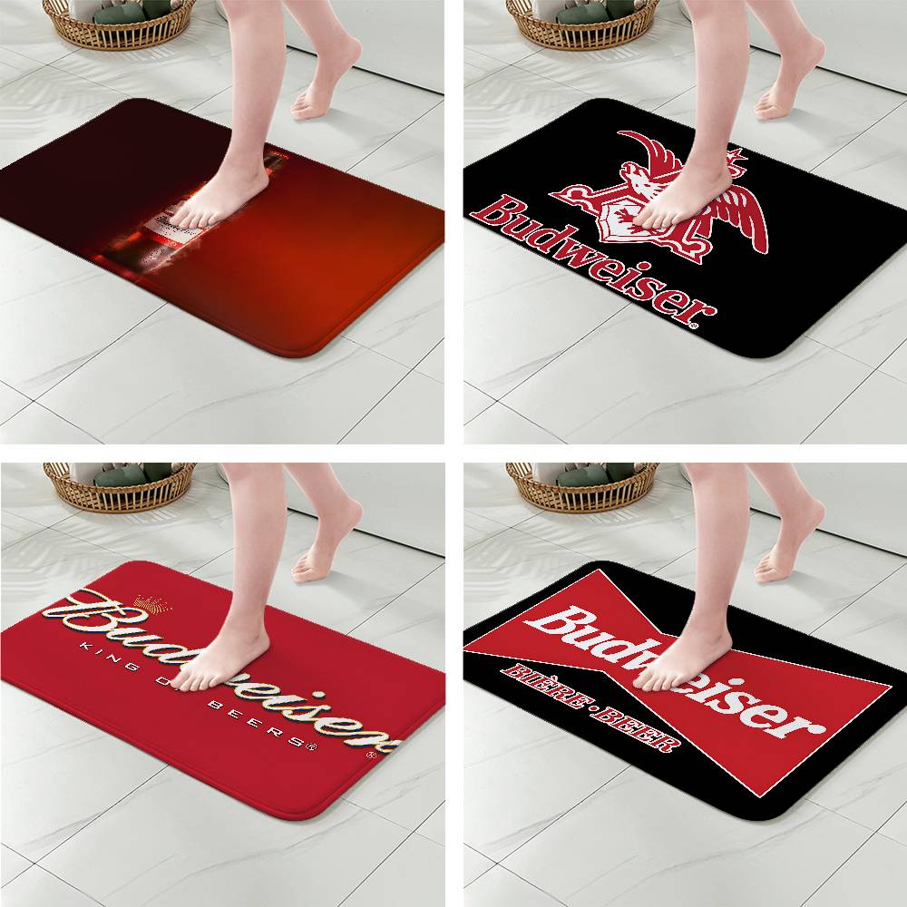B-Budweisers-s Carpet Bathroom Anti-slip Mat Door Mat Home Decoration Mat Entrance Door Mat Scratch-resistant Door Mat