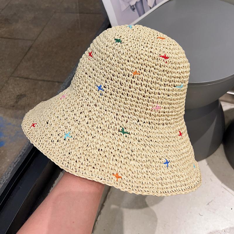 

Women s Summer Hat Fisherman Cap Sunshade Beach Accessories Bucket Hat Seaside Holiday Sunscreen Wide Brim Sun Hat Sunhat New 54-58cm хакі