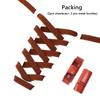 Colorful Magnetic Lock Shoelaces without ties Elastic Laces Sneakers No Tie Shoe laces Kids Adult Wide Shoelace Shoe Accessories