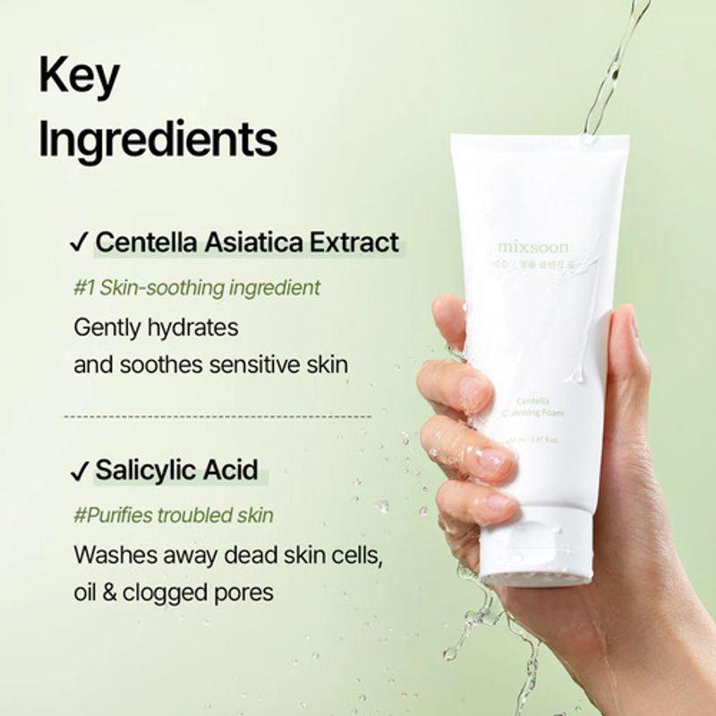 mixsoon Centella Reinigungsschaum 150 ml