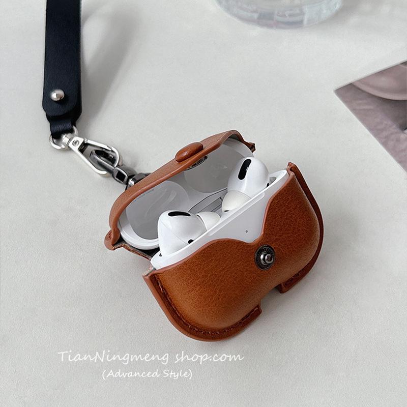 AirPods Pro Schutzhülle: Kopfhörerabdeckung für Apple 2./3. Generation mit Lanyard