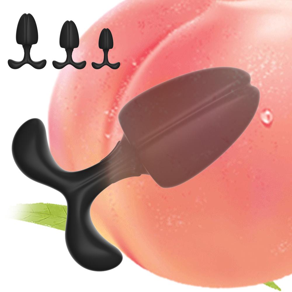 Anal Plug Wearable Butt Plug Vagina Prostate Stimulation Handle Bar Anal Training Toy Enlarged Base Anal Masturbaror for Adult