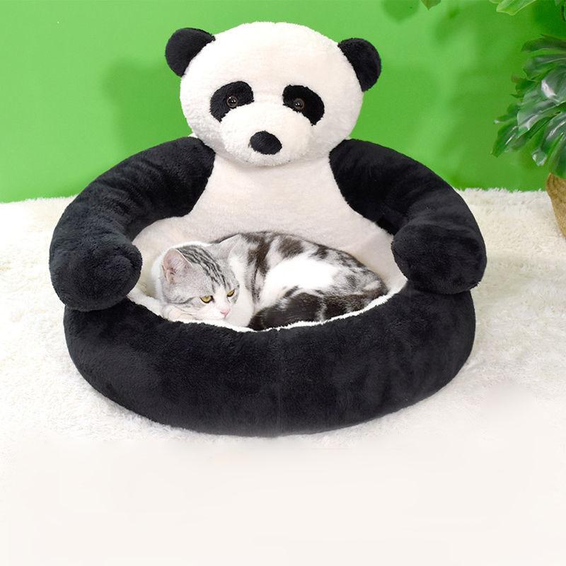 

Универсальное гнездо для домашних животных Four Seasons, зимнее теплое съемное и моющееся кошачье гнездо, товары для домашних животных 57*43 cm