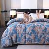 New 95 Printed El Down Quilt White Goose Down Winter Quilt, Easy Temperature Locking Comforter Thickened Warm Blanket