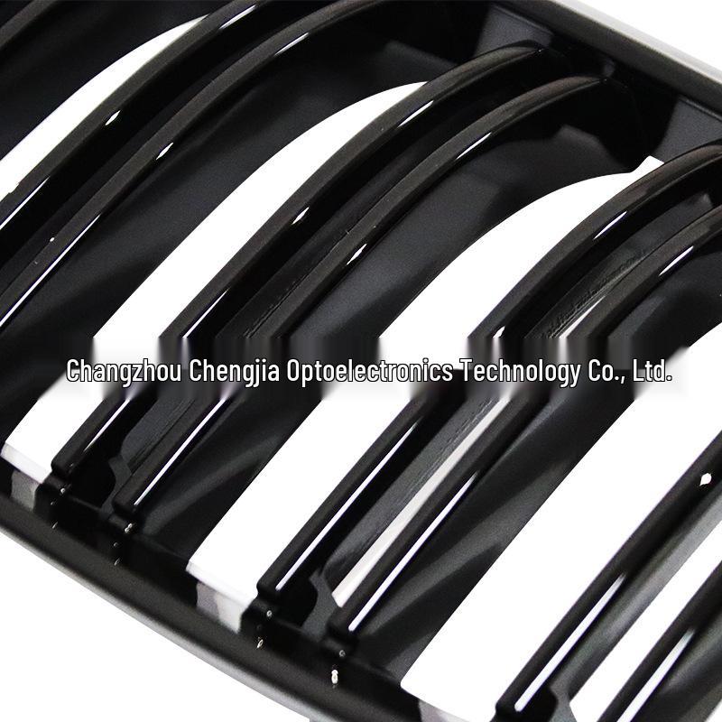 Compatible with BMW 3 Series Coupe E92 E93 Early M3 Front Grille - Gloss or Matte Black Double-Line Design