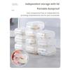 40 Stück/Set Mini Klare Plastik Aufbewahrungsbox Schmuck Aufbewahrungskoffer Transparent Aufbewahrungsorganizer Multifunktional Tragbare Aufbewahrung