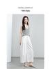 Yi Fei Women's High-Waisted Wide-Leg Cotton Pants - Summer 2026