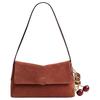 Coach Chelsea 30 Druckverschluss Schultertasche Groß Damen Handtaschen Messing Ton CEB52-B4AY
