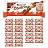 Wafel Kinder Bueno în ciocolată cu lapte umplut cu cremă de lapte și alune 43g x30 bucăți
