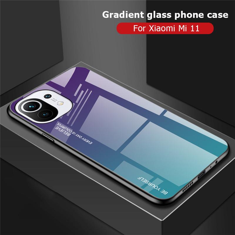 For Xiaomi 11 13 Case Protective Tempered Glass Cover For Xiaomi Mi 11 Ultra 11 Lite 5g Ne 12 12x 12T 11T Pro Case Luxury Cover