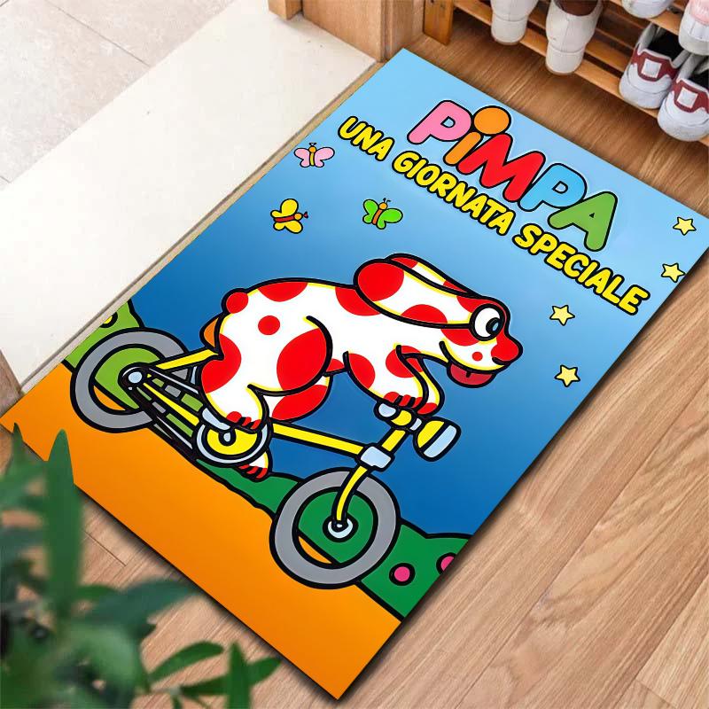 Pimpa Carpet Rug for Living Room Bedroom Home Sofa Decoration,Kids play Nonslip Floor Mat