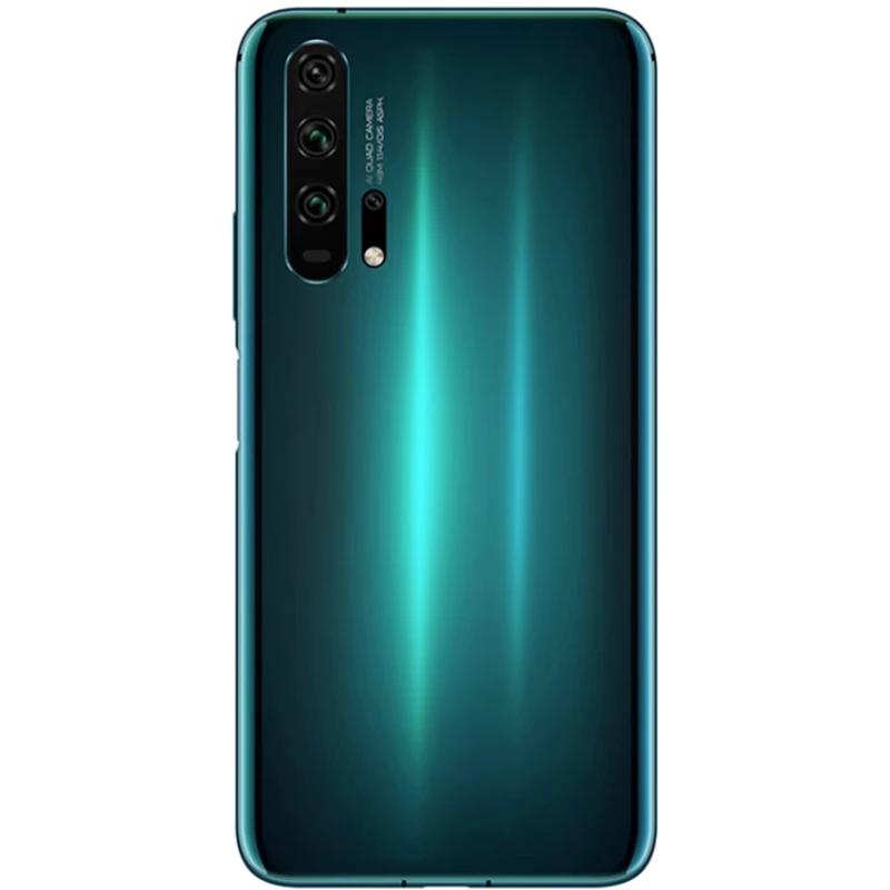 

Бренд-для Huawei Honor 20 Pro YAL-AL10 YAL-L41 Закаленное стекло задняя крышка батарейного отсека дверной корпус + крышка вспышки + объектив камеры зелёный