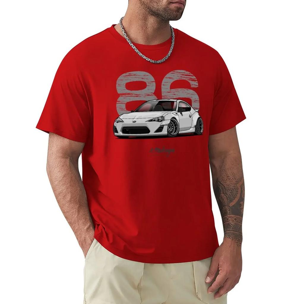 Gt86 (Whitegrey) Tshirt Boys Animal Print Short Sleeve Tee Shirts Graphic Tee T Shirts Unisex