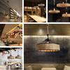 Vintage American Country Rope Pendant Light For Rustic Dining Room And Cafe Decor