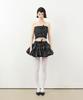 Leobyui Cabbage Tiered Skirt Black