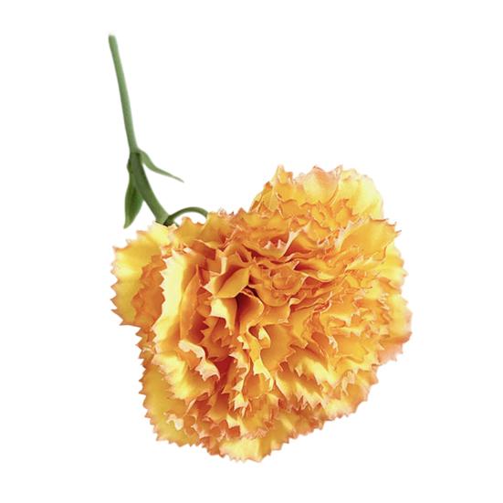 Künstliche Nelkenblume 29 cm Fake Seiden-Nelkenblume mit Einzelstiel für Hochzeit Brautstrauß Jubiläum Geburtstag Haus Esstisch Dekoration