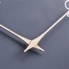 Decorative 10 Inch Wall Clock Minimalist Style Hanging Digital Clock Round Non Ticking Silent Clock Kitchen