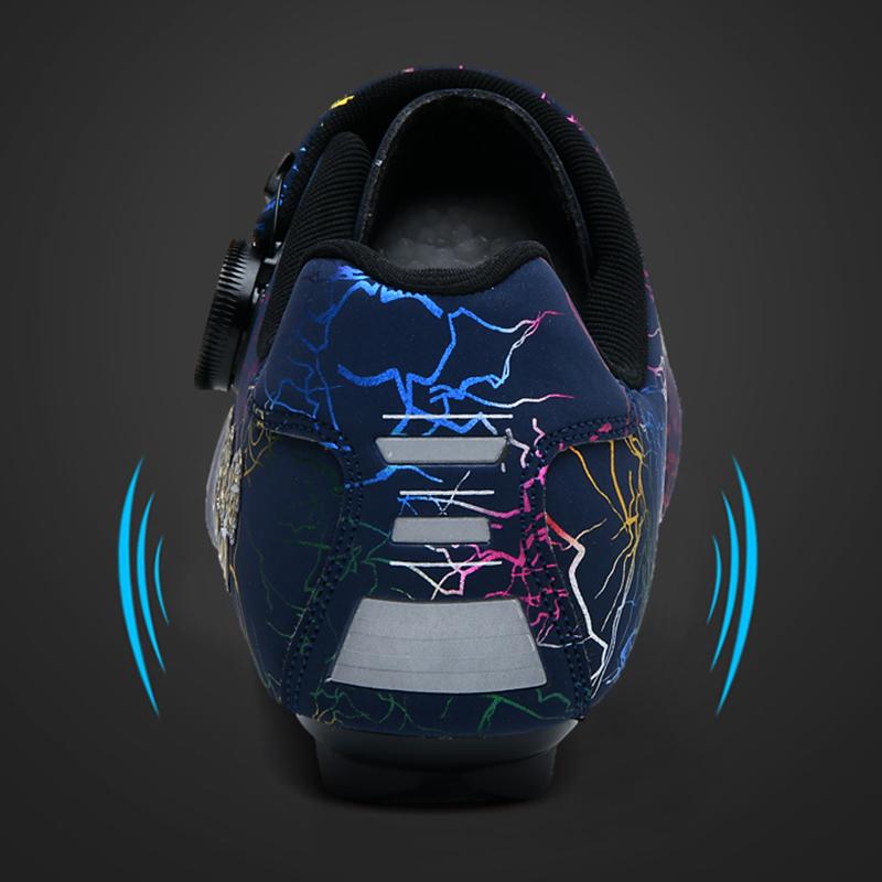 CC chengta Cycling Shoes Men Road Self-Locking Cycling Shoes Outdoor MTB Mountain Cycling Shoes SPD Racing Cycling Sports Shoes