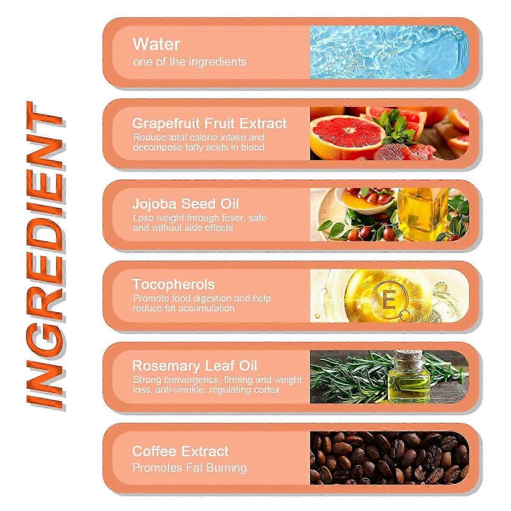Grapefruit Body Shaping Essential Oil, Firming Anti-Orange Peel Body Shaping Slimming Essential Oil