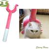 Home Decoration Plush Cat Teaser Fork Shape 70cm Funny Cat Stick Long Dog Interactive Toys Gift