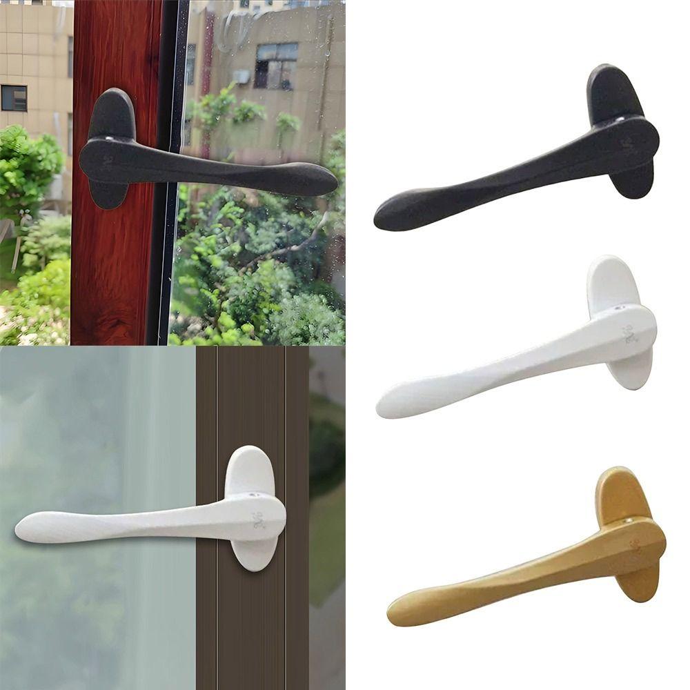 Zinklegierung Klapp-Türgriff Dünnes Flaches Design Fliegengitterfenstergriff Terrassenfenster