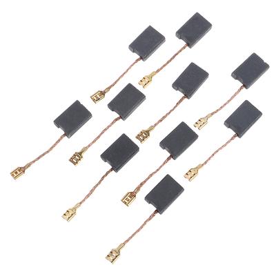 10ks Sada uhlíkových kartáčů z grafitu a mědi pro motor úhlové brusky 6*16*22mm