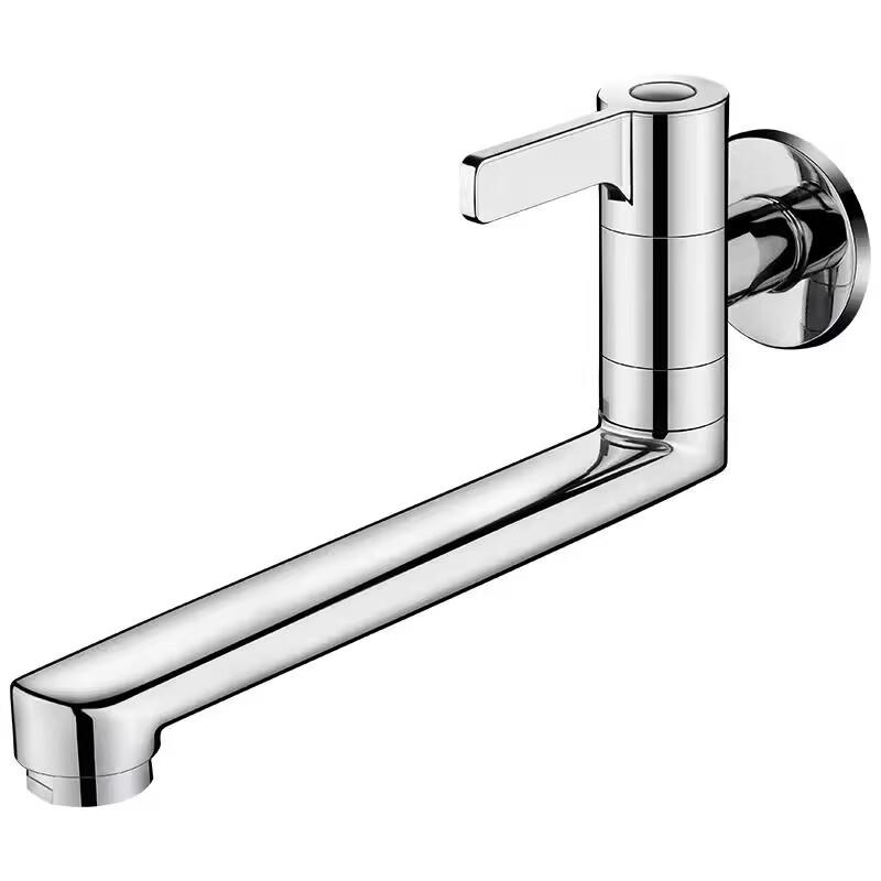 TLXT Extended Rotatable Wall-Mounted Mop Sink Faucet