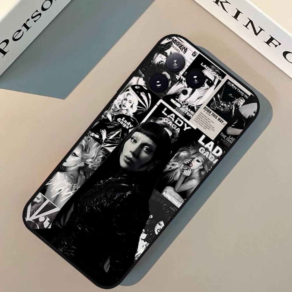Singer A-Lady Gaga-S Phone Case For Xiaomi 11 12 Redmi Note 11 5G 8T 9A 9 10T Note8Pro Note9 12SUltra Black Case