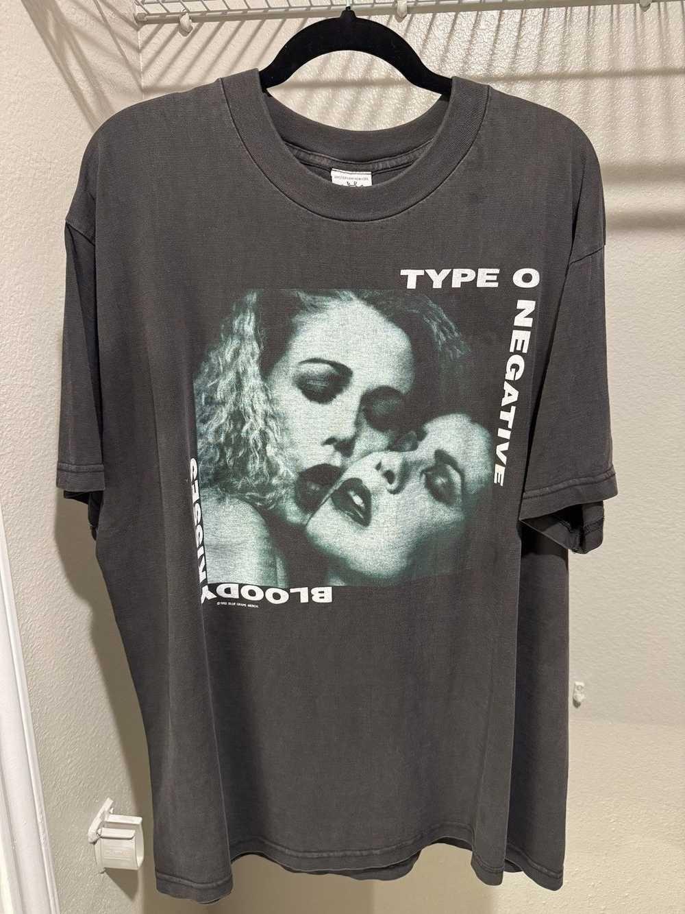 Винтажная футболка Type O Negative Bloody Kisses 1993 года AN49184 M