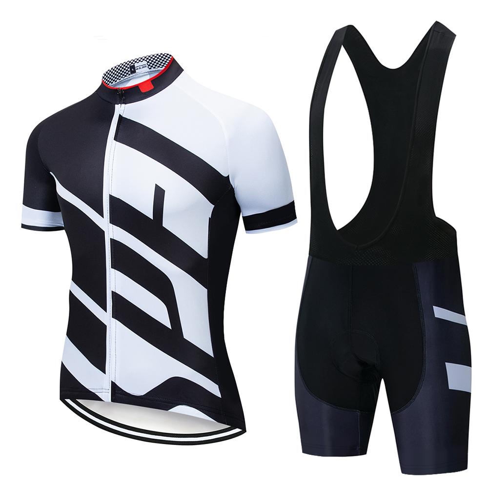 2025 Summer Cycling Clothes Men Cycling Kits MTB Bike Clothing Short Sleeve Breathable Racing Road Bicycle Cycling Jersey Sets