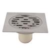 Floor Drain Odor Proof Square Stainless Steel 11CM Anti Clogging Magnetic Suction Core Shower Floor
