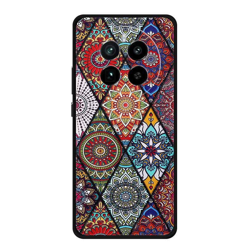 3D Emboss Case For Realme 12 4G Phone Case Realme12 Black Silicone Soft Coque For Realme 13 5G 12 Pro Plus Back Cover Case Funda