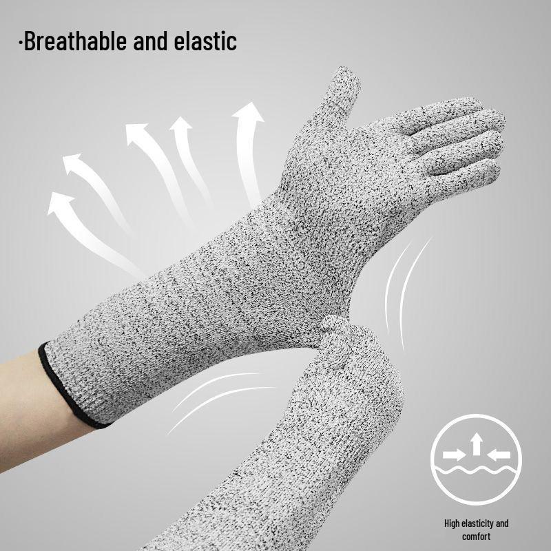 Spot Genuine Level 5 Cut-Resistant Gloves: Wear-Resistant, Anti-Scratch for Gardening, Construction, Woodworking, Handwork, and Kitchen Use