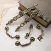 "Kitchen Cupboard Pull Square Cabinet Drawer Knobs Zinc Alloy Dresser Door Hardwares    Bathroom Handles"